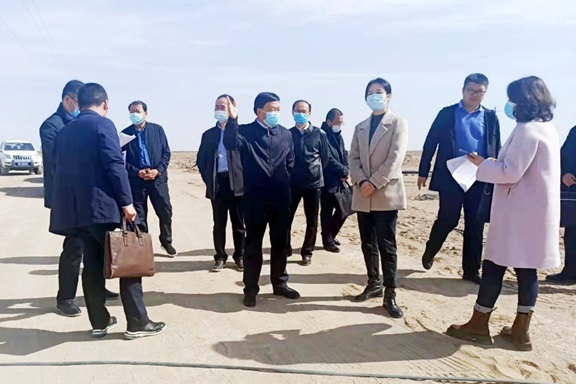 黨委書記、董事長劉興斌到金塔縣調(diào)研